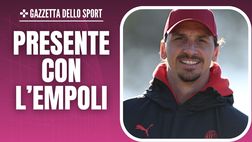 Milan, Ibrahimovic torna a Milanello: presente per la sfida all’Empoli