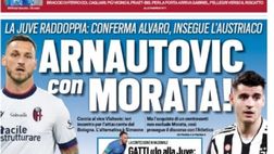 Rassegna Juve – Arnautovic più Morata, apertura Di Maria. Allarme De Ligt