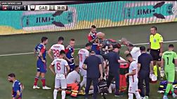 VIDEO/ Mammadov come Kjaer: tragedia sfiorata in Conference