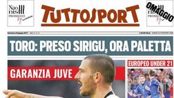 EDICOLA – TS: “Bonucci, nessuna offerta. Juve su Bernardeschi. Toro, preso Sirigu