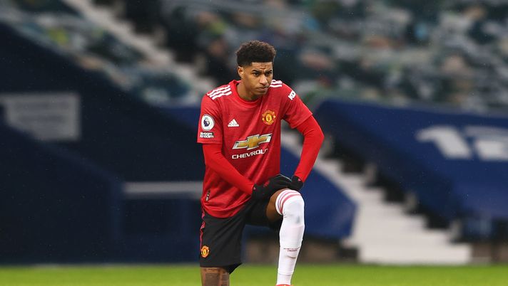 Marcus Rashford (attaccante Manchester United), rivale del Milan in Europa League | AC Milan News (Getty Images) 