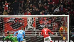 Europa League, Spartak M.-Napoli 2-1: gol e highlights
