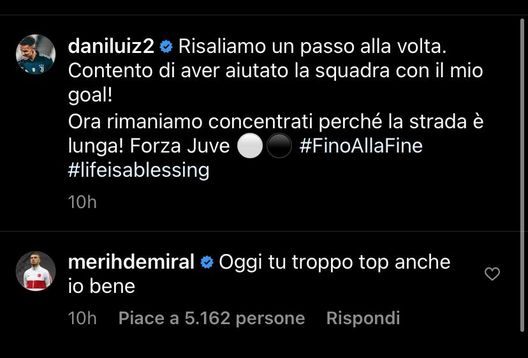 Commento Demiral Commento Demiral