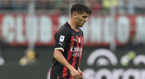 Brahim Díaz (attaccante AC Milan) qui durante Milan-Juventus 2-0 (Serie A 2022-2023) | News (Getty Images)