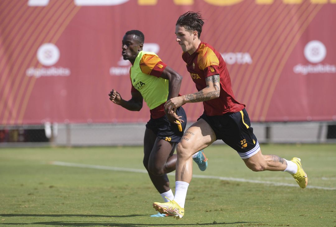 Trigoria, la Roma lavora per preparare la trasferta contro l’Inter – FOTO GALLERY - immagine 14