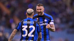 Supercoppa, Dimarco a segno: è il difensore più partecipe in zona gol in Serie A