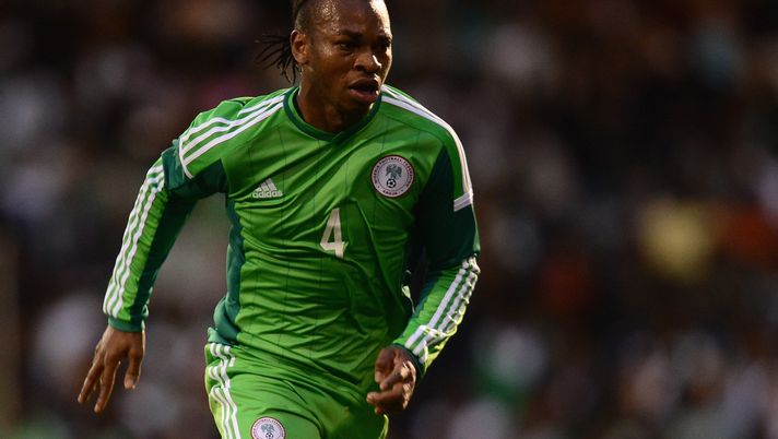 during the International Friendly match between Nigeria and Scotland at Craven Cottage on May 28, 2014 in London, United Kingdom. 
