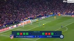 VIDEO / Atletico-Inter, l’errore decisivo di Lautaro dal dischetto