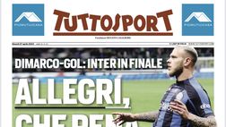 EDICOLA TS – Dimarco gol, Inter in finale. Allegri, che pena