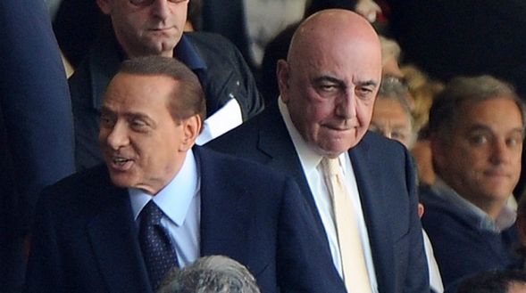 Adriano Galliani e Silvio Berlusconi Adriano Galliani e Silvio Berlusconi