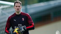 Verso Milan-Genoa, Begovic e A. Donnarumma si preparano: le immagini