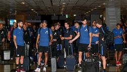 GALLERY / Inter, dopo la Cina ecco Singapore: entusiasmo all’arrivo nella Lion City