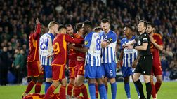 Roma ai quarti! Il Brighton vince, ma non basta (1-0). E quante polemiche sull’arbitro