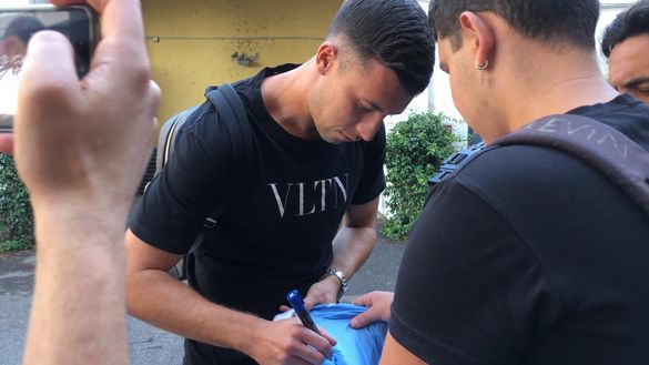 Casale Casale firma i suoi primi autografi biancocelesti in Paideia