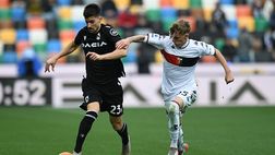 Primo sorriso per Sheva: il Genoa pareggia a Udine 0-0