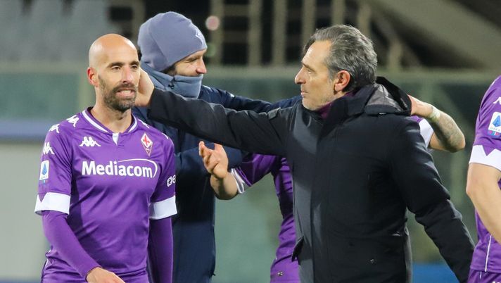 GERMOGLI PH 10 GENNAIO 2020 CAMPIONATO SERIE A DI CALCIO STADIO ARTEMIO FRANCHI FIORENTINA VS CAGLIARI NELLA FOTO PRANDELLI E BORJA VALERO 
