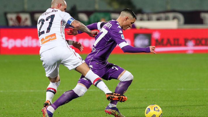 GERMOGLI PH: 7 DICEMBRE 2020 FIRENZE STADIO ARTEMIO FRANCHI SERIE A FIORENTINA VS GENOA NELLA FOTO CALLEJON 