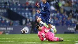 Manchester City-Chelsea 0-1 dopo 45′ (foto racconto gol di Havertz)