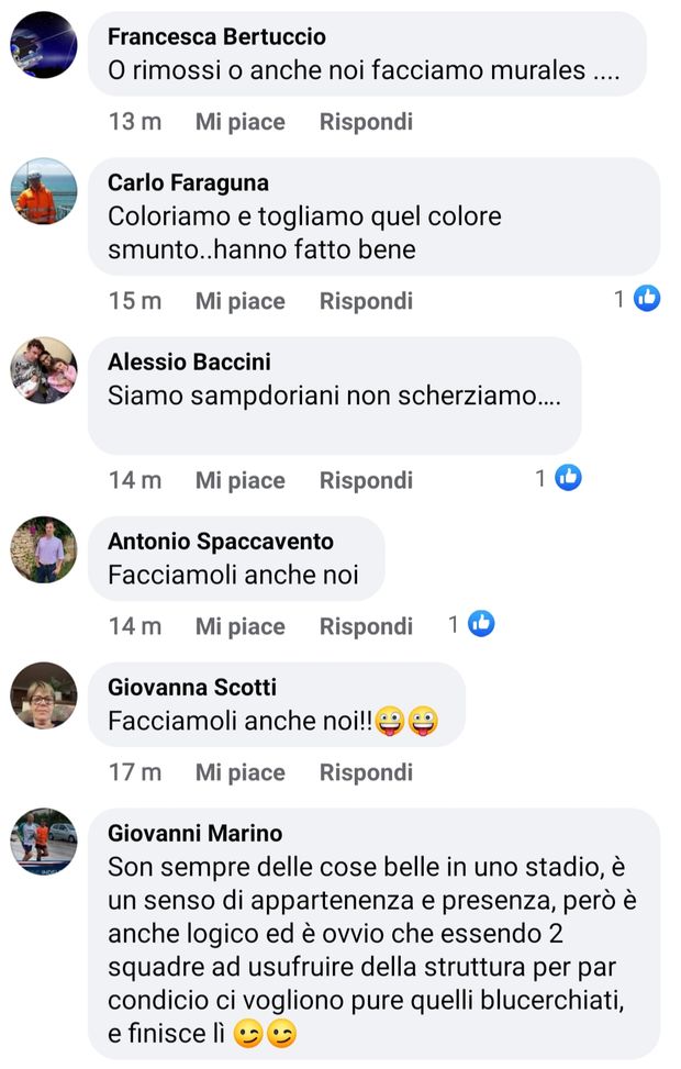 Il derby dei murales, i doriani: “Facciamoli anche noi”, il Comune “Cancellarli? Un colpo al cuore…”- immagine 3
