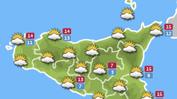 Meteo, Palermo: nubi sparse, le previsioni di venerdì 17 dicembre