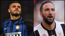 Inter-Juventus è anche Icardi contro Higuain: sfida a suon di gol per un posto al Mondiale