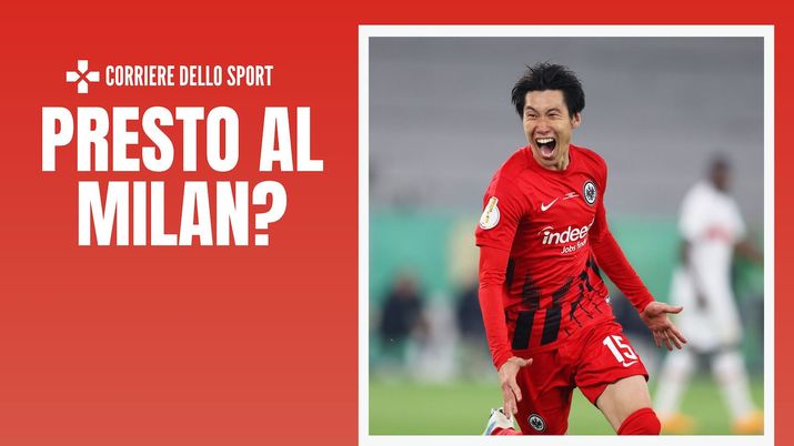 Daichi Kamada Eintracht Francoforte Calciomercato AC Milan