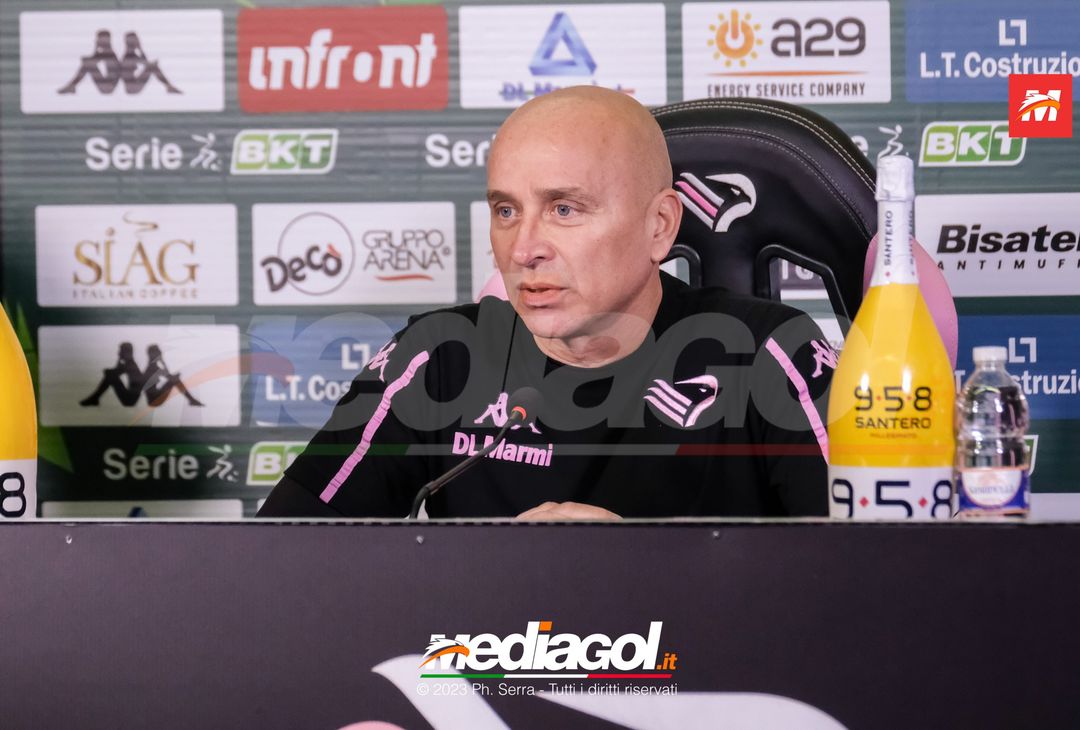 FOTO PALERMO, verso il Bari: Mister Corini in sala stampa (Gallery) - immagine 12