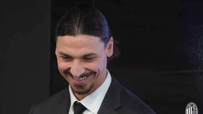 Zlatan Ibrahimovic, attaccante del Milan (credits: acmilan.com) 