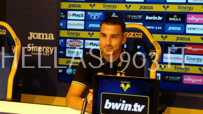 Bonazzoli: “L’Hellas un onore, non dobbiamo avere paura” Bonazzoli: “L’Hellas un onore, non dobbiamo avere paura” - immagine 1