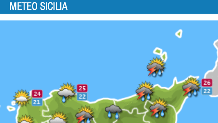 Meteo, Palermo: pioggia e schiarite, le previsioni di mercoledì 6 ottobre Meteo, Palermo: pioggia e schiarite, le previsioni di mercoledì 6 ottobre - immagine 1