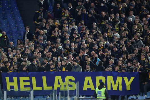 Tifosi Verona (Photo by Paolo Bruno/Getty Images) verona bentegodi