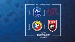 Euro 2016 Gruppo A – Ultima giornata: Francia e Svizzera promosse, l’Albania sogna