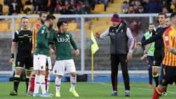Lecce-Bologna: scintille tra Mihajlovic e Medel | FOTO