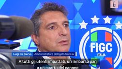 VIDEO Inter-Napoli e i problemi di Dazn, De Siervo: “Promesso rimborso agli abbonati”
