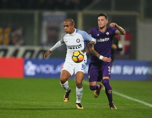 during the serie A match between ACF Fiorentina and FC Internazionale at Stadio Artemio Franchi on January 5, 2018 in Florence, Italy. during the serie A match between ACF Fiorentina and FC Internazionale at Stadio Artemio Franchi on January 5, 2018 in Florence, Italy.