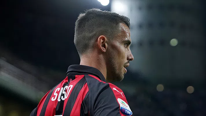 Jesús Suso, attaccante del Milan (credits: acmilan.com)
