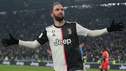 Juventus-Lecce 4-0, a segno anche Higuain: bianconeri saldi in vetta
