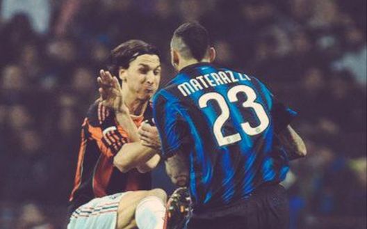 Novembre 2010: l'incontro ravvicinato fra Zlatan e Materazzi 