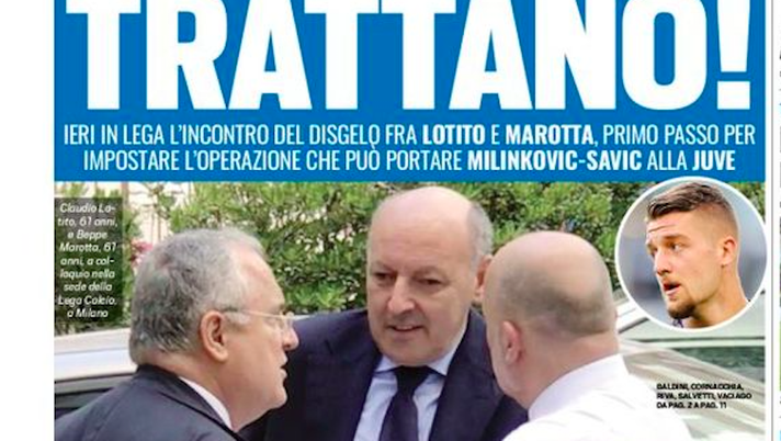 RASSEGNA – Milinkovic-Juve, si tratta: la foto! Bufera Parma indagato, offerta a Icardi- immagine 1