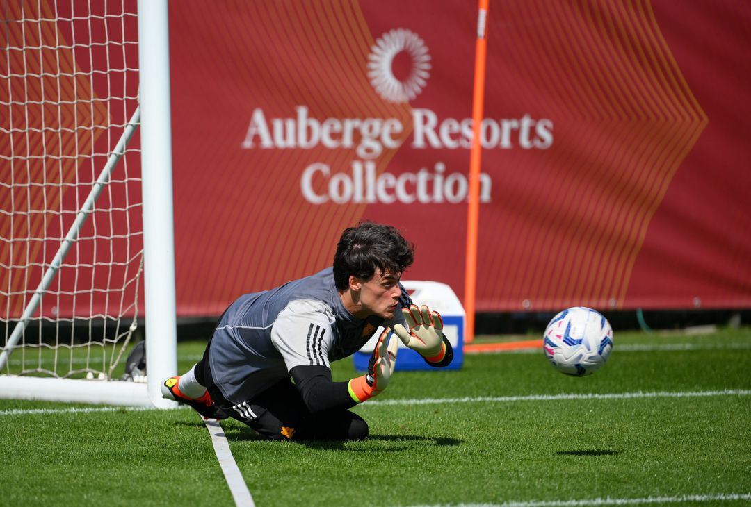 Roma, l’allenamento a Trigoria: lavoro individuale per Dybala -FOTOGALLERY - immagine 5