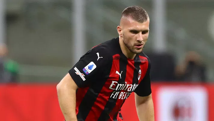 Ante Rebic (attaccante AC Milan) durante Milan-Bologna 2-0 (Serie A 2020-2021) | AC Milan News (Getty Images)
