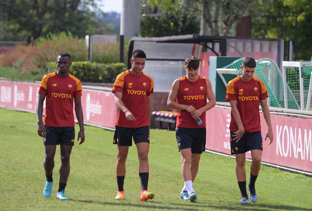 La Roma si allena a Trigoria in vista dell’Udinese – FOTO GALLERY- immagine 1
