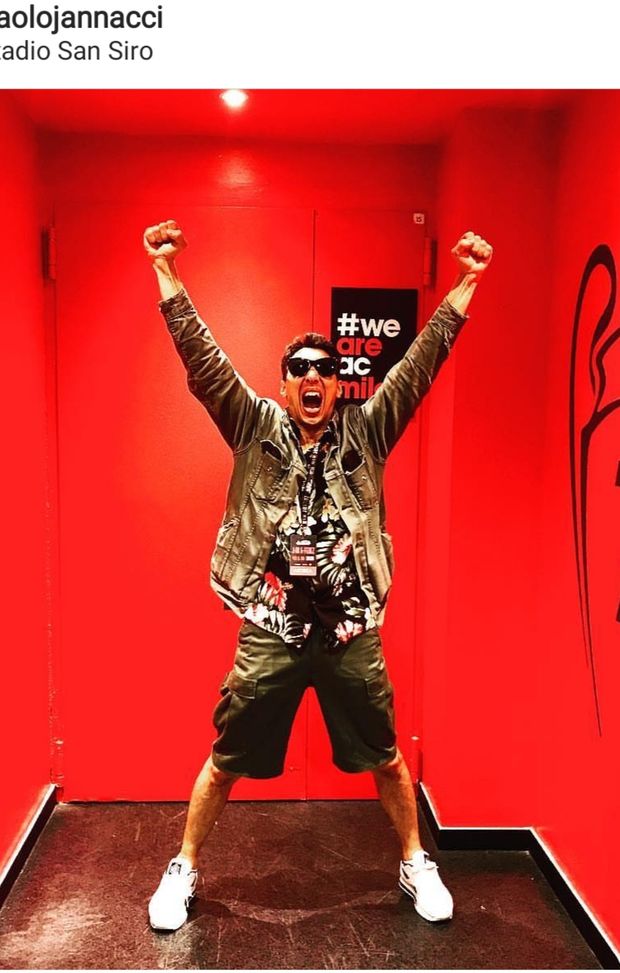 La passione rossonera di Paolo Jannacci La passione rossonera di Paolo Jannacci