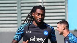 Napoli, riecco Anguissa: subito parte di lavoro col gruppo. Olivera, Meret e Natan…