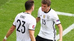 Irlanda del Nord-Germania 0-1, Mario Gomez e la Germania vince il girone
