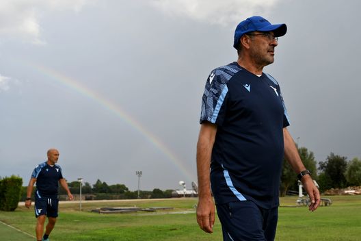 Sarri a Formello Sarri a Formello