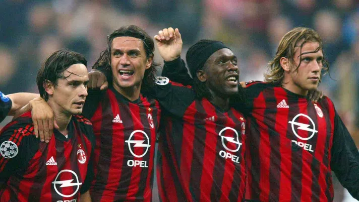 Inzaghi, Maldini, Seedorf e Dalla Bona (qui con la maglia del Milan) | AC Milan News
