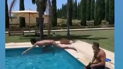 VIDEO / Ma come ti tuffi? La performance di Federica Nargi diventa virale, Matri…