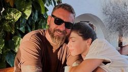 De Rossi sulla panchina della Roma: il post della moglie Sarah Felberbaum