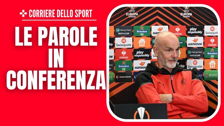 Stefano Pioli conferenza stampa Slavia Praga-Milan Europa League News 2023-24